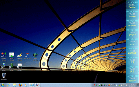 Horas screen shot