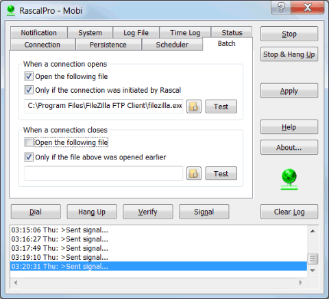 RascalPro Batch screen shot RascalPro Batch screen shot