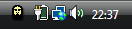 Rasputin taskbar notification area icon Rasputin taskbar notification area icon